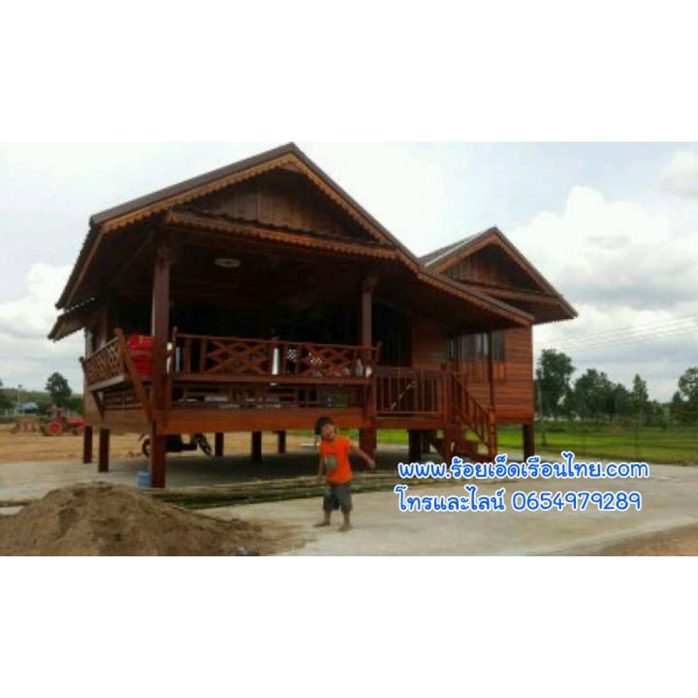 บ้านไม้ บ้านปูนทั่วไป แบบที่5 บ้านไม้ บ้านปูนทั่วไป แบบที่5